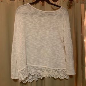 Long sleeve white blouse. Worn few times.